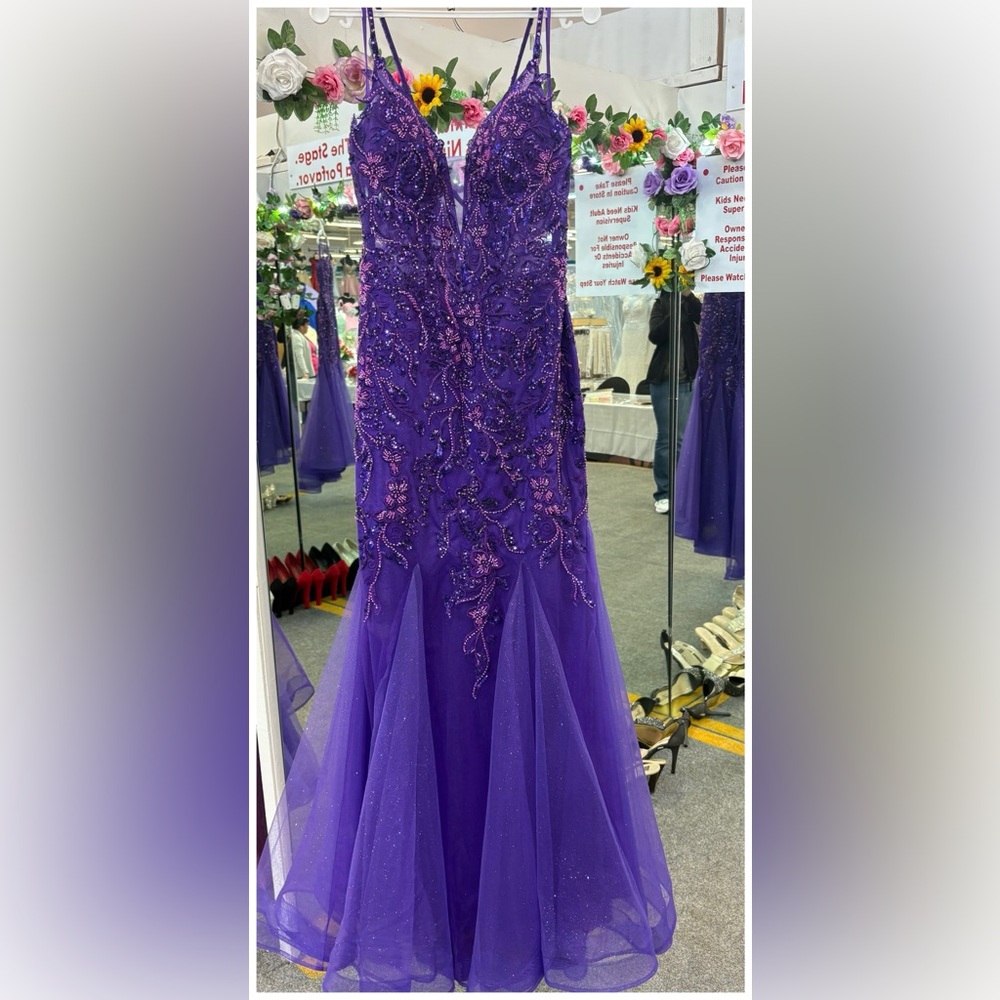 Purple Prom Dress